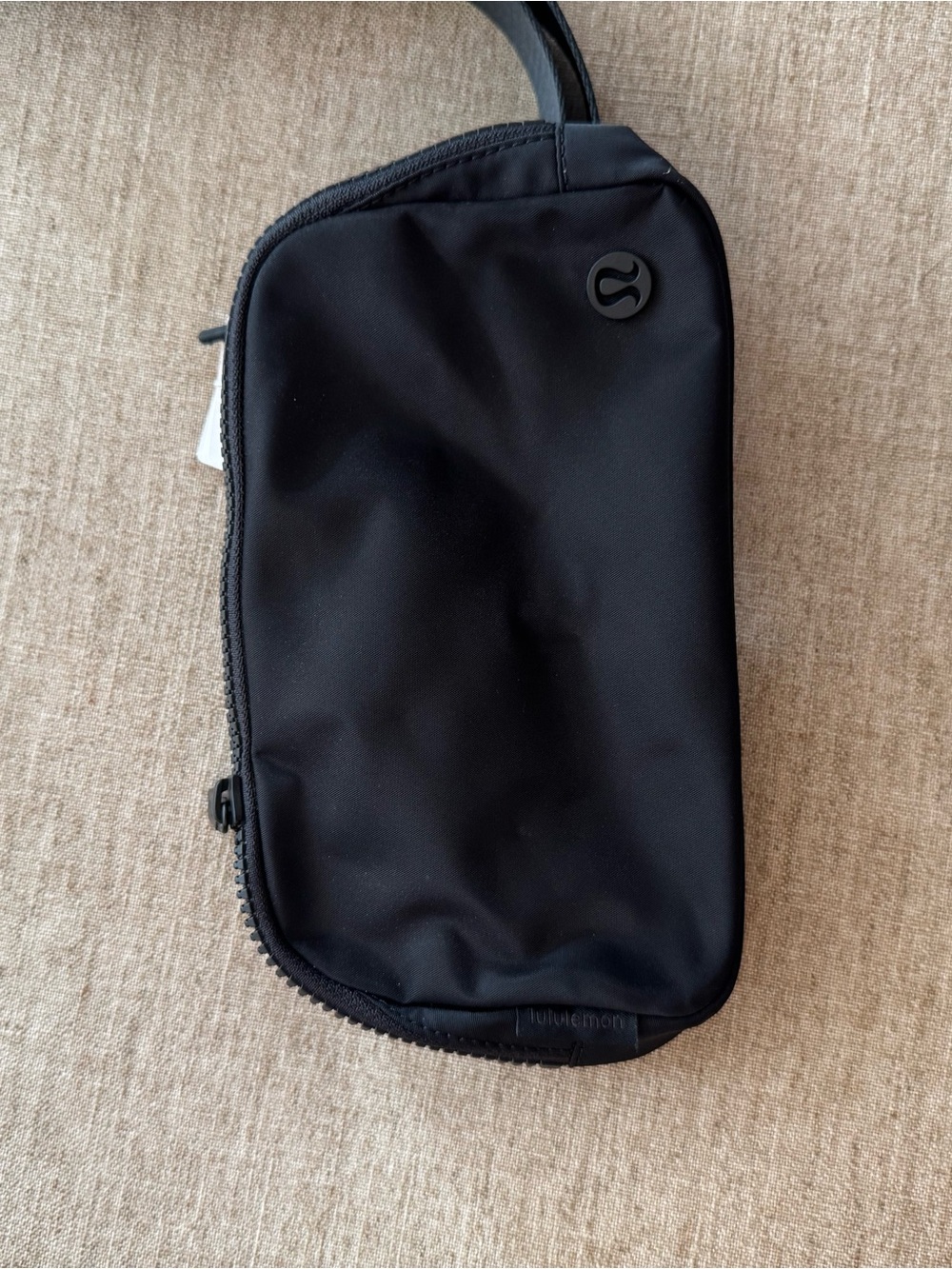 lululemon athletica Black Travel Wristlet Pouch